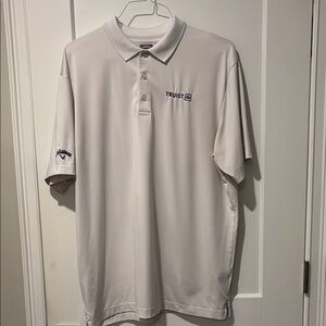 Callaway Mens Polo Shirt with Truist logo Large